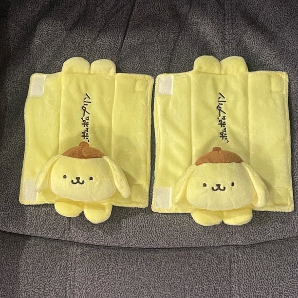 Pompompurin Seatbelt Covers Set - Picture 7 of 8